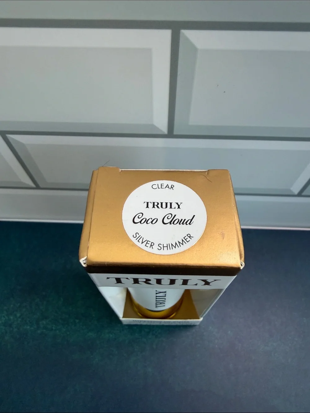 TRULY Hydrating Lip Gloss — White & Gold Packaging
